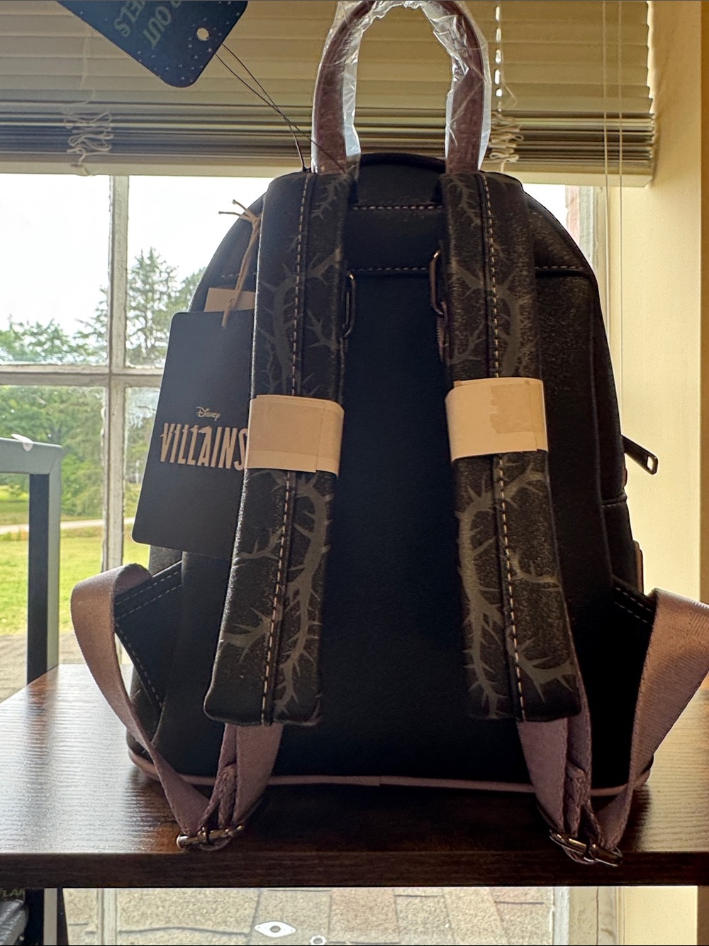 Disney Villains Maleficent Sleeping Beauty Loungefly Backpack NWT - Picture 3 of 7